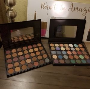 CELAVI  TWO EYESHADOW PALETTE.